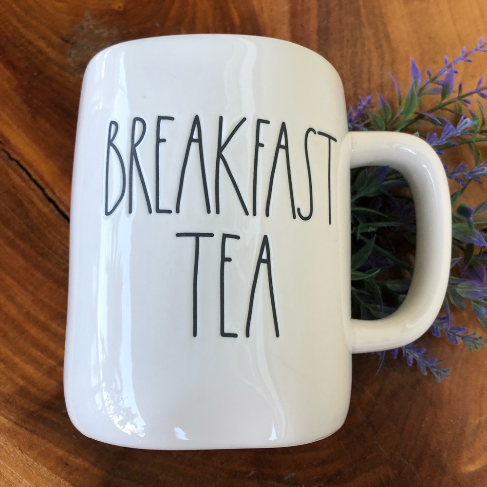Rae Dunn “BREAKFAST TEA” mug